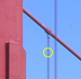 Golden Gate cable detail