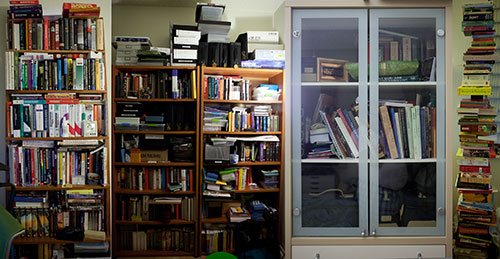 My bookshelves